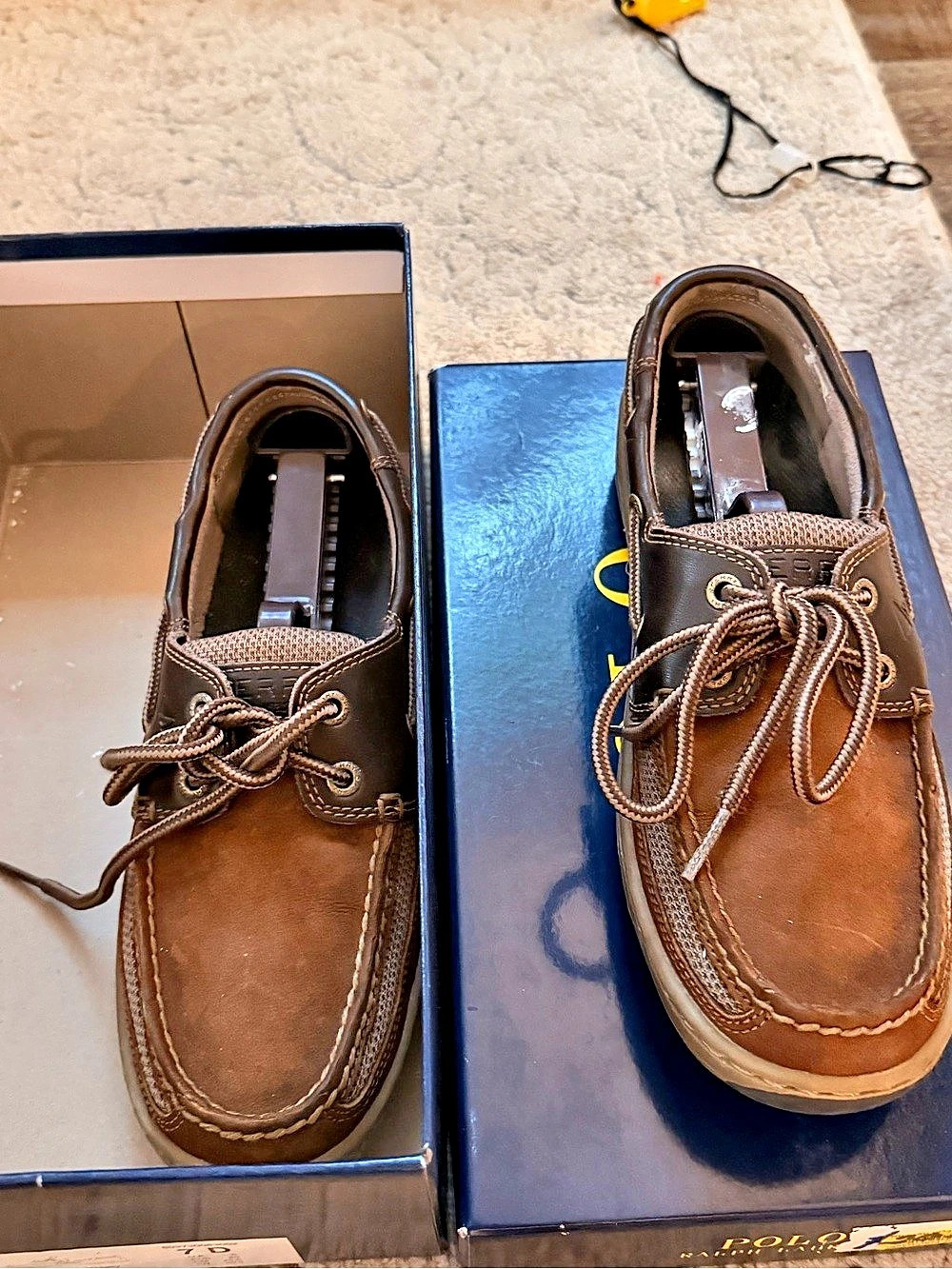 sperry Men's Brown Boat Shoes US 7 D